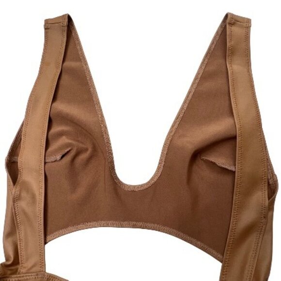 SKIMS Wet Jersey Cutout Bodysuit Sienna Womens XS - Picture 7 of 12